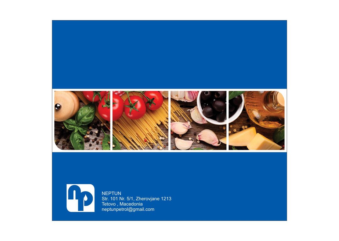 Menu page